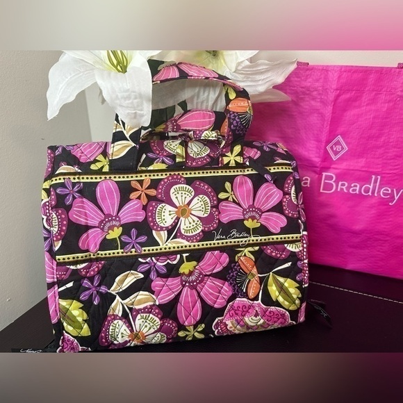 Vera Bradley Pirouette Pink Hanging Travel Organizer and long wallet‍‍‍‍‍﻿﻿﻿﻿﻿﻿﻿ - Picture 14 of 16